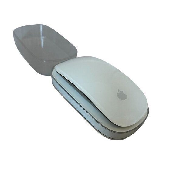 Apple MB829LL/A Wireless Mouse White Bluetooth 1st Generation White w/ Box - Picture 1 of 9